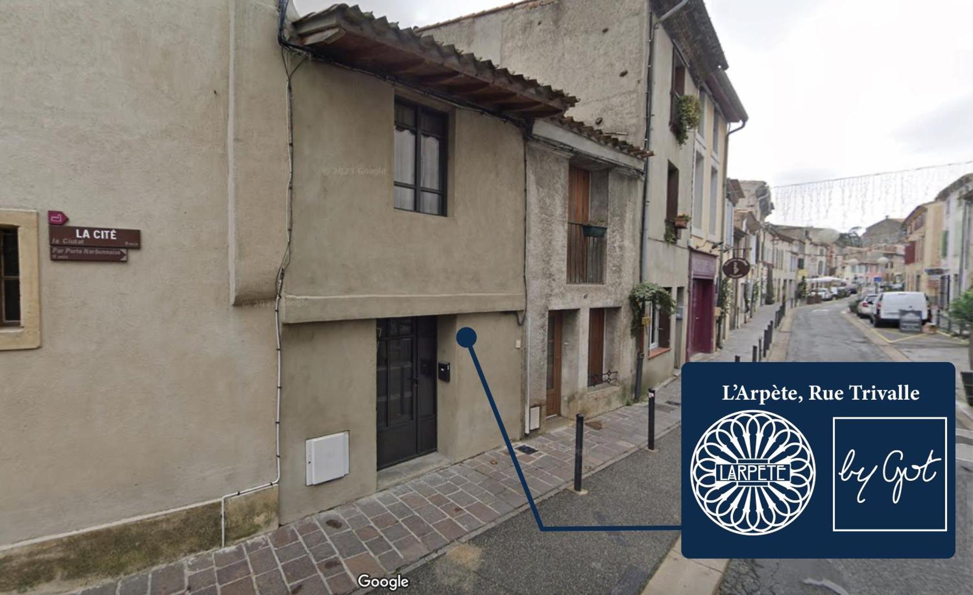 L'Arpete, Rue Trivalle Carcasona Exterior foto
